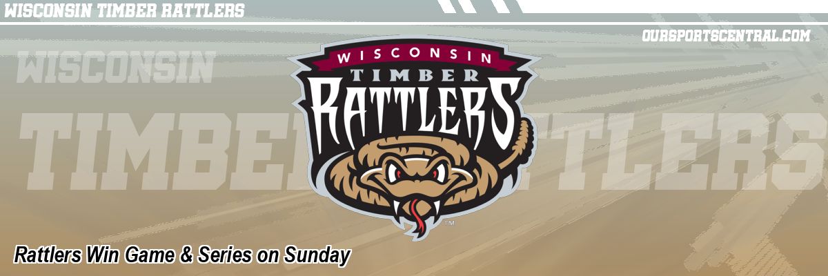 Rattlers Win Game & Series on Sunday