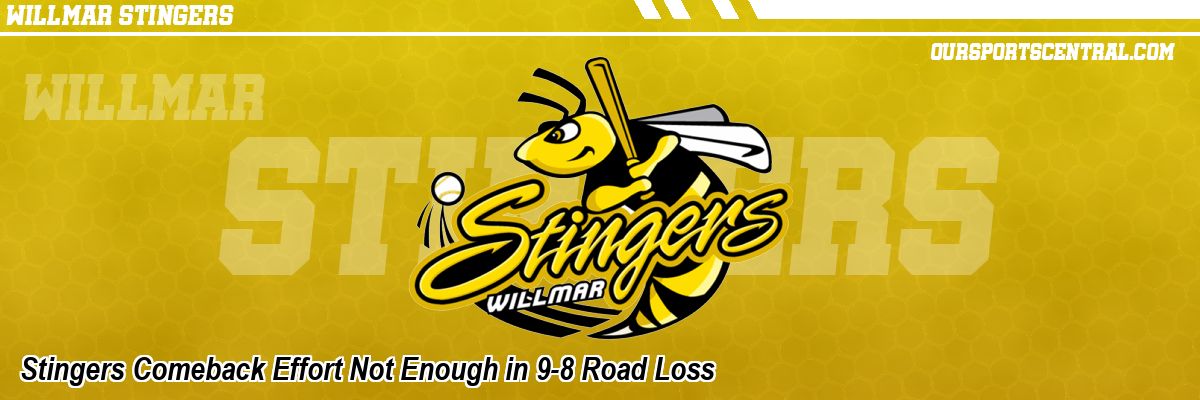Stingers Comeback Effort Not Enough in 9-8 Road Loss