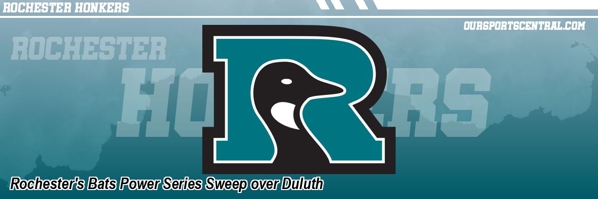 Rochester's Bats Power Series Sweep over Duluth