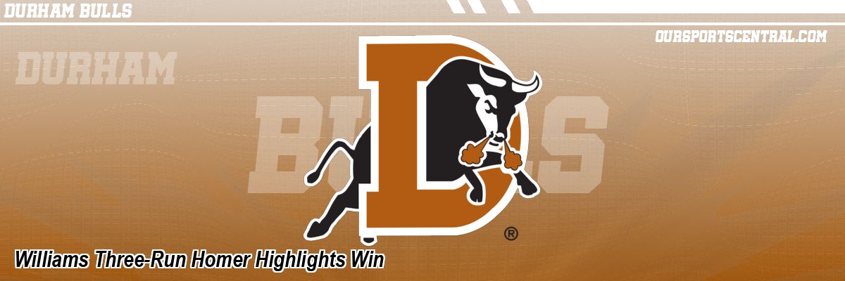 Williams Three-Run Homer Highlights Win