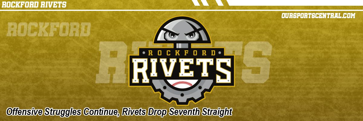 Offensive Struggles Continue, Rivets Drop Seventh Straight