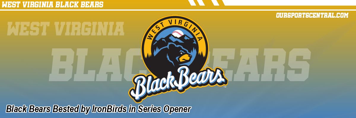 Black Bears Bested by IronBirds in Series Opener
