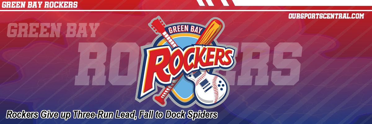 Rockers Give up Three-Run Lead, Fall to Dock Spiders