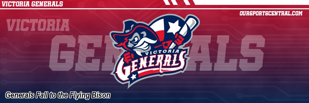 Generals Fall to the Flying Bison