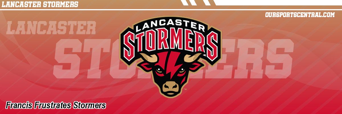 Francis Frustrates Stormers