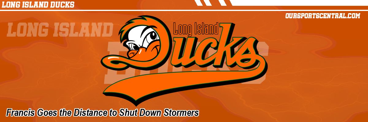 Francis Goes the Distance to Shut Down Stormers