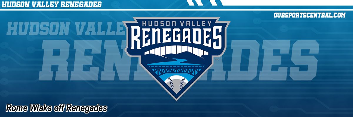 Rome Wlaks off Renegades