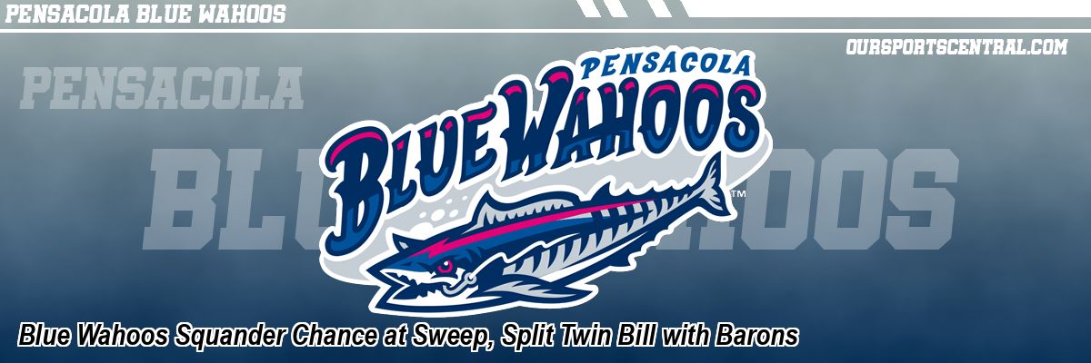 Blue Wahoos Squander Chance at Sweep, Split Twin Bill with Barons