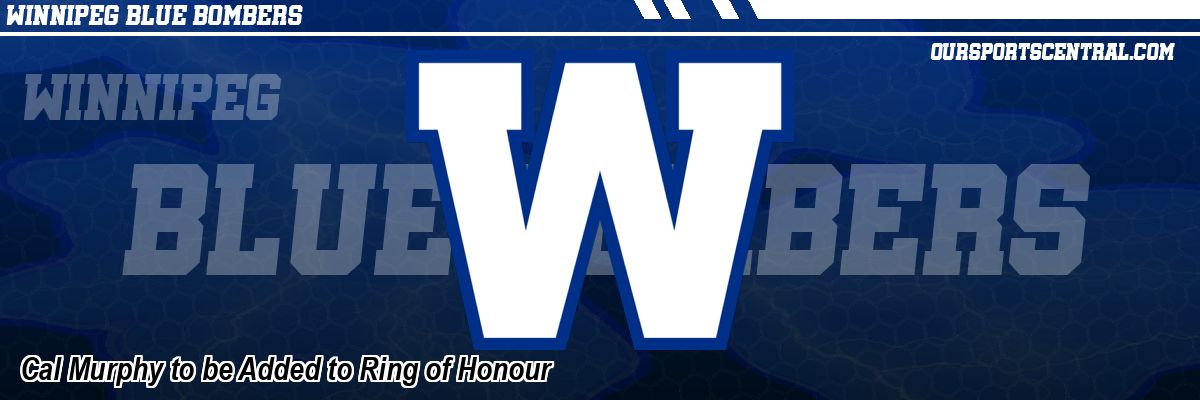 Cal Murphy to be Added to Ring of Honour