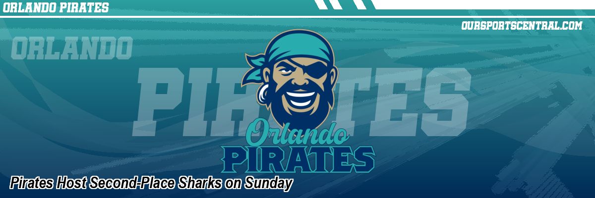 Pirates Host Second-Place Sharks on Sunday