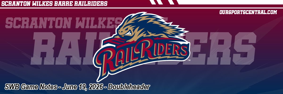 SWB Game Notes - June 19, 2026 - Doubleheader