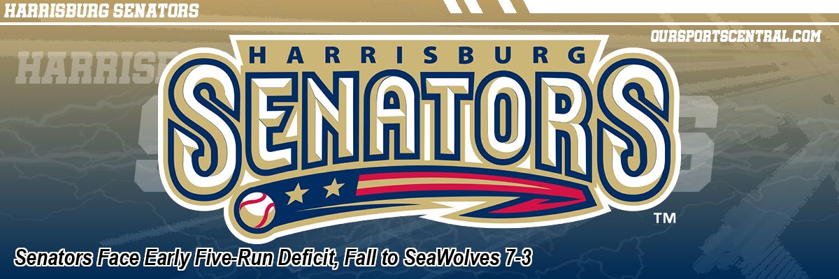 Senators Face Early Five-Run Deficit, Fall to SeaWolves 7-3