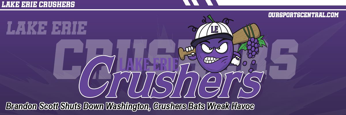 Brandon Scott Shuts Down Washington, Crushers Bats Wreak Havoc