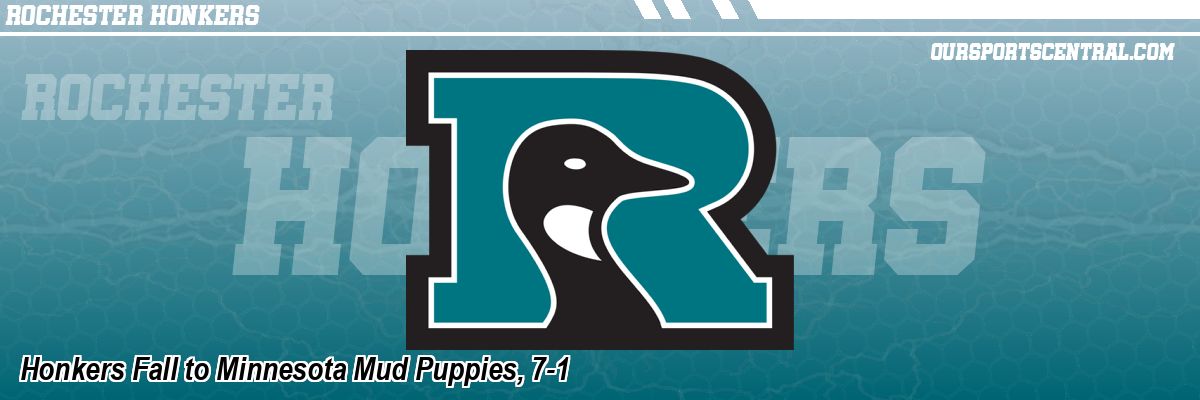 Honkers Fall to Minnesota Mud Puppies, 7-1