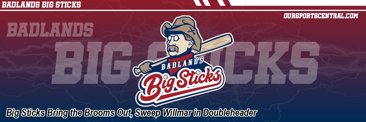 Big Sticks Bring the Brooms Out, Sweep Willmar in Doubleheader