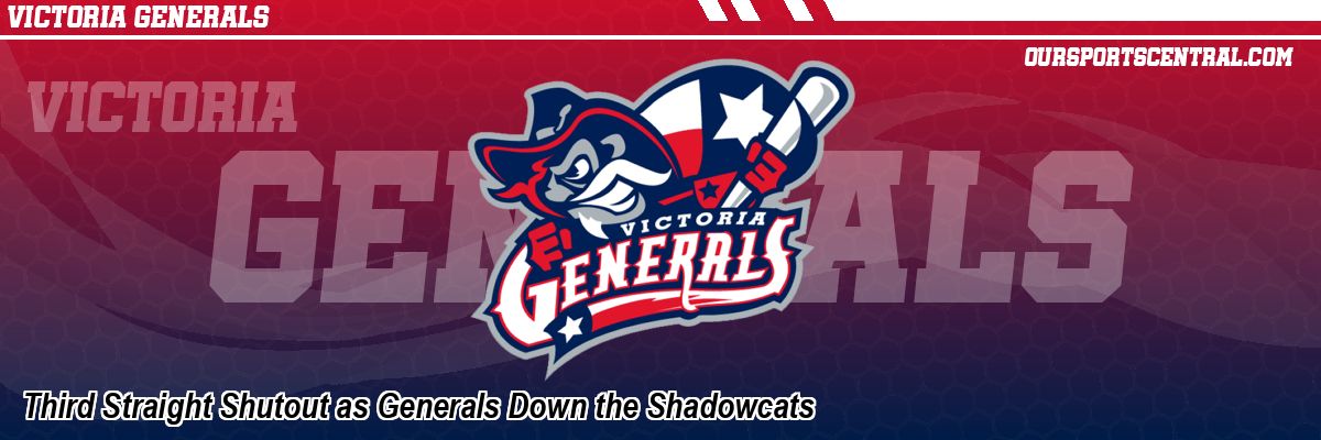 Third Straight Shutout as Generals Down the Shadowcats