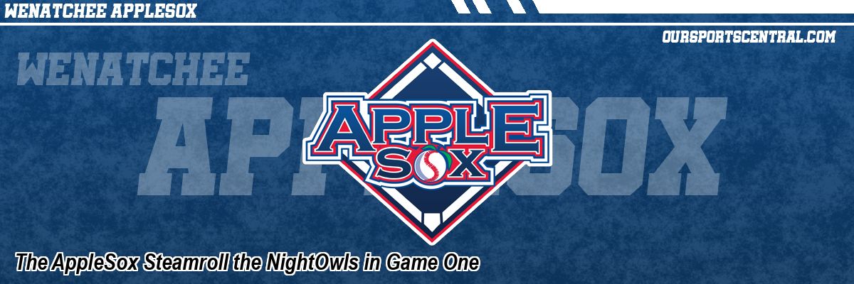 The AppleSox Steamroll the NightOwls in Game One