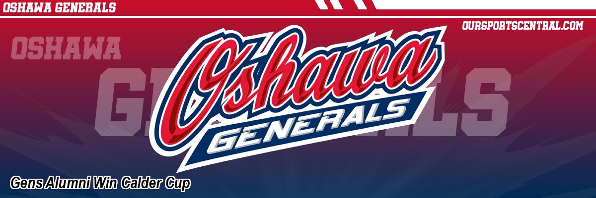 Gens Alumni Win Calder Cup