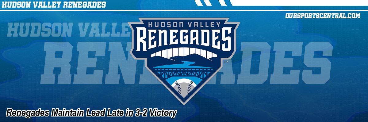 Renegades Maintain Lead Late in 3-2 Victory