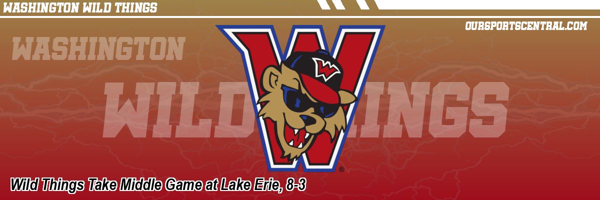 Wild Things Take Middle Game at Lake Erie, 8-3