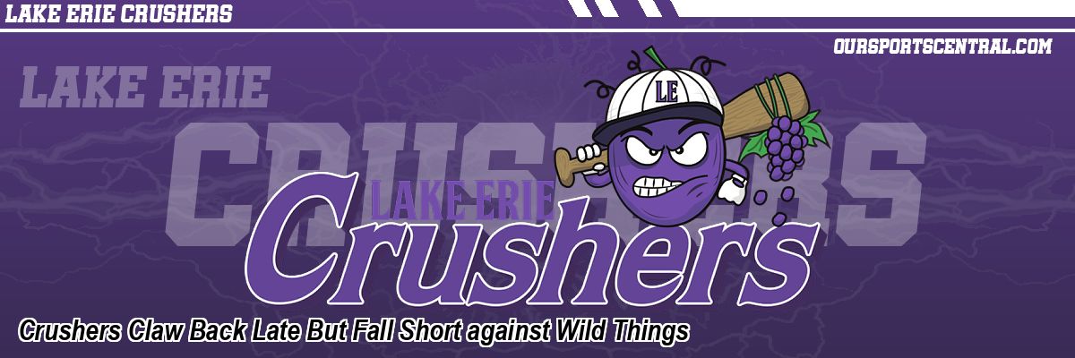 Crushers Claw Back Late But Fall Short against Wild Things