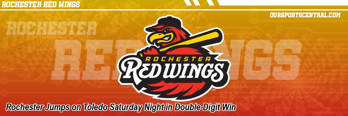 Rochester Jumps on Toledo Saturday Night in Double-Digit Win