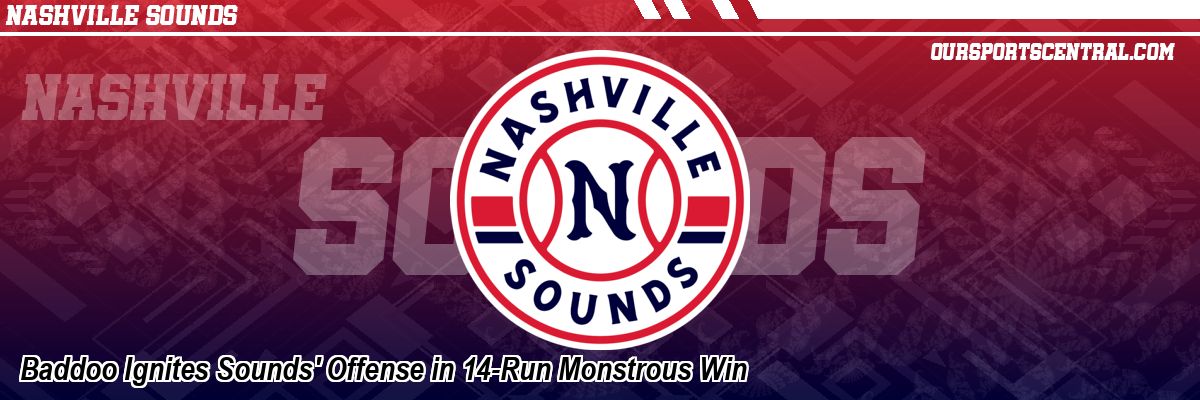 Baddoo Ignites Sounds' Offense in 14-Run Monstrous Win