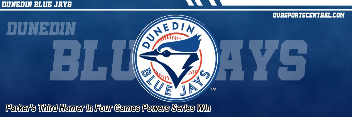 Parker's Third Homer in Four Games Powers Series Win