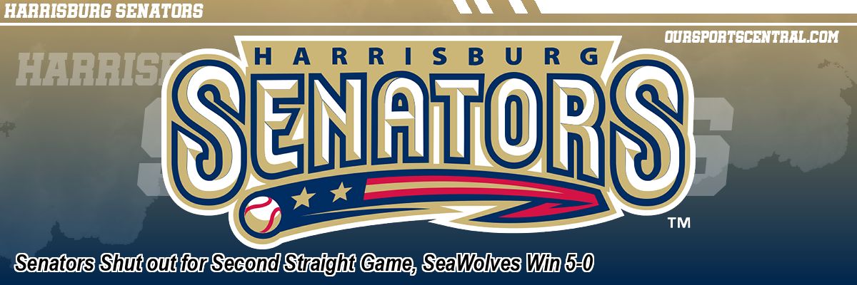 Senators Shut out for Second Straight Game, SeaWolves Win 5-0