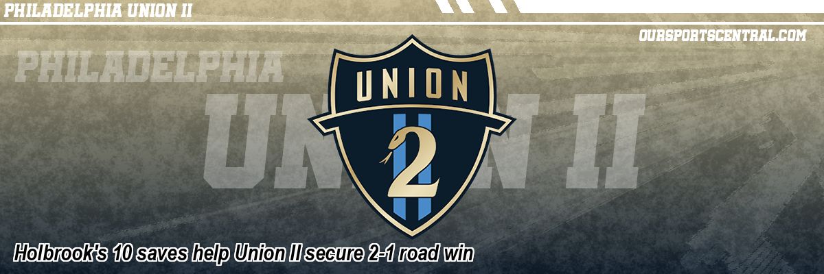 Holbrook's 10 saves help Union II secure 2-1 road win