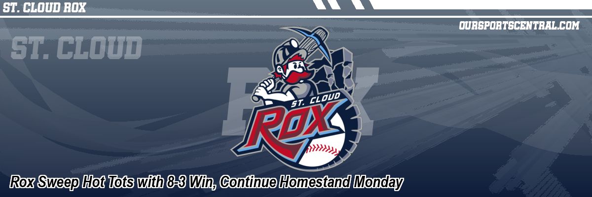 Rox Sweep Hot Tots with 8-3 Win, Continue Homestand Monday