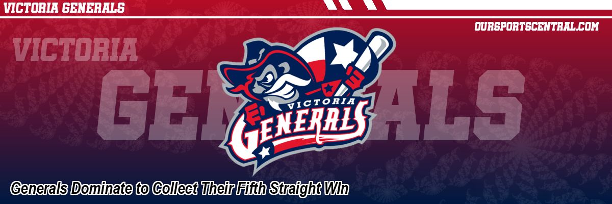 Generals Dominate to Collect Their Fifth Straight WIn