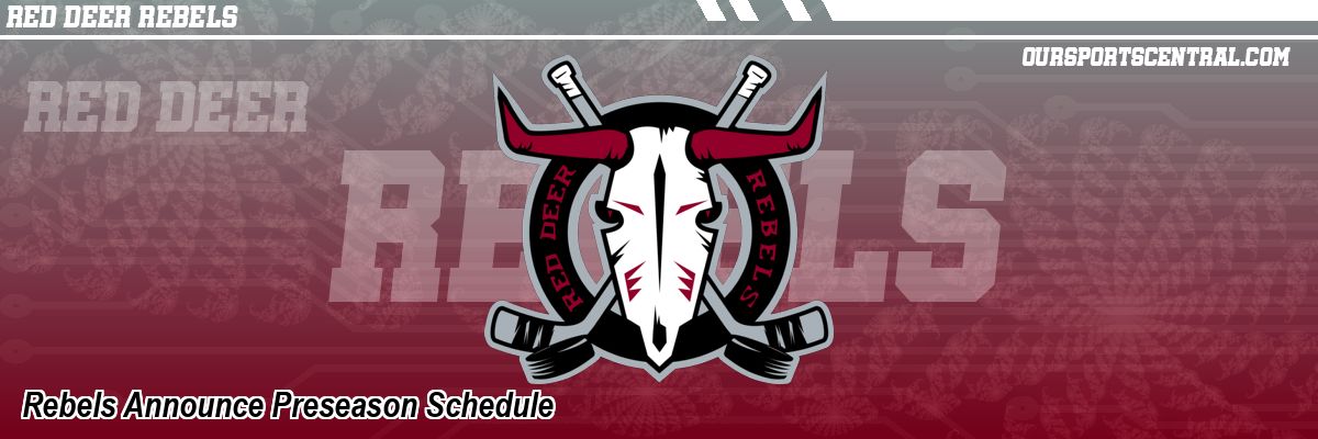 Rebels Announce Preseason Schedule