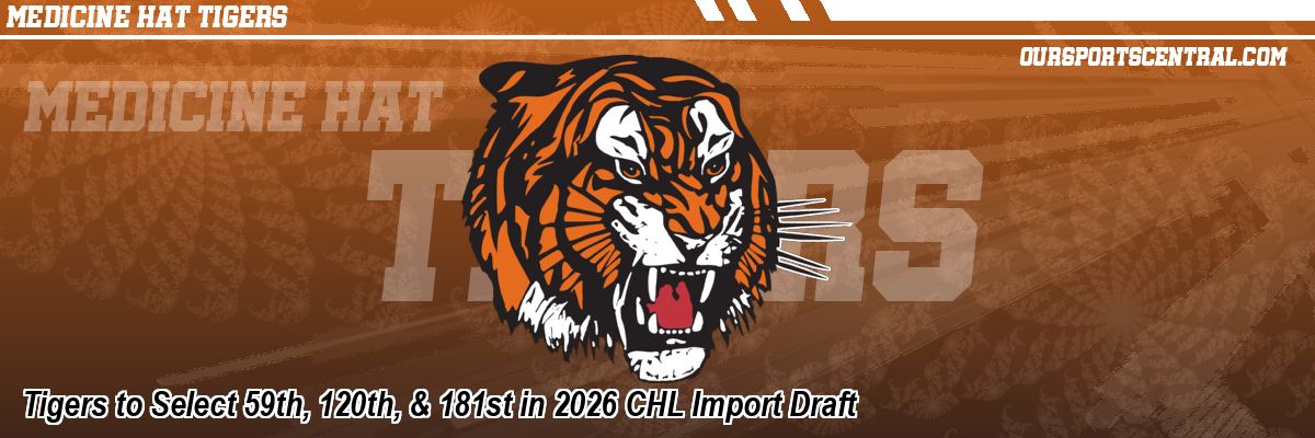 Tigers to Select 59th, 120th, & 181st in 2026 CHL Import Draft