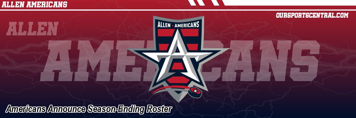 Americans Announce Season-Ending Roster