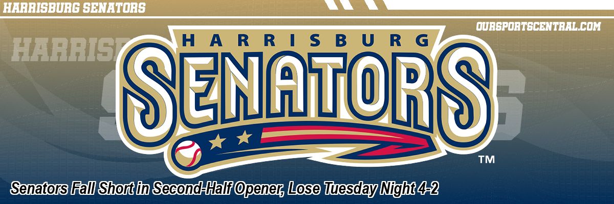 Senators Fall Short in Second-Half Opener, Lose Tuesday Night 4-2