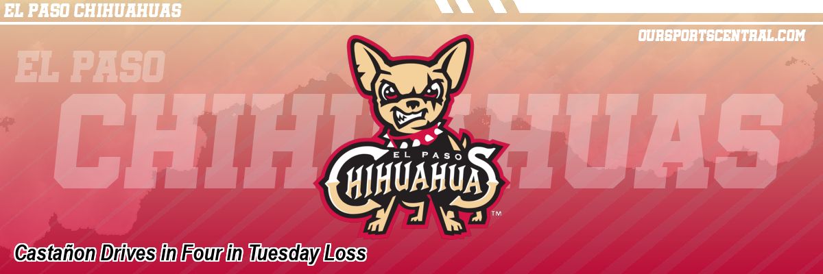 Castañon Drives in Four in Tuesday Loss