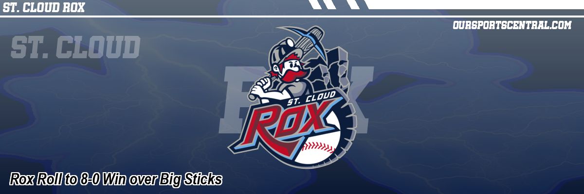 Rox Roll to 8-0 Win over Big Sticks