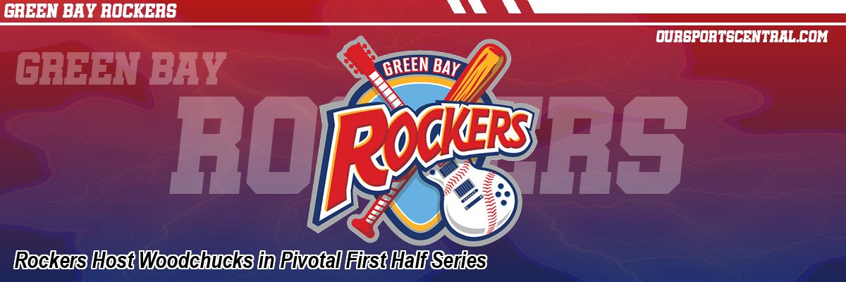 Rockers Host Woodchucks in Pivotal First Half Series