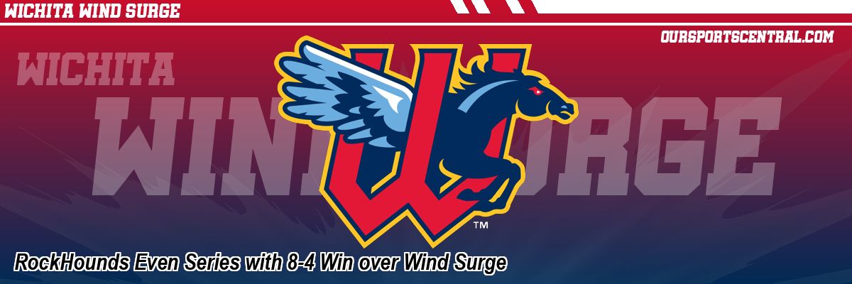 RockHounds Even Series with 8-4 Win over Wind Surge