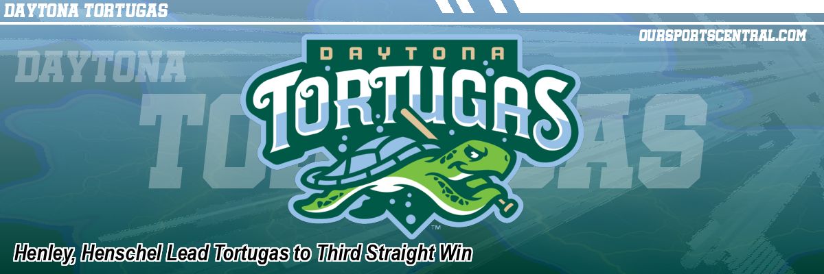 Henley, Henschel Lead Tortugas to Third Straight Win