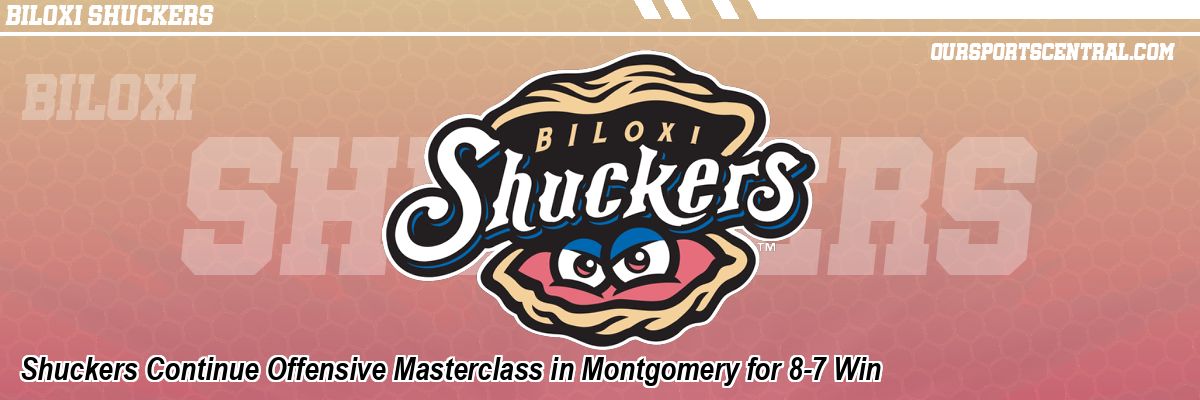 Shuckers Continue Offensive Masterclass in Montgomery for 8-7 Win