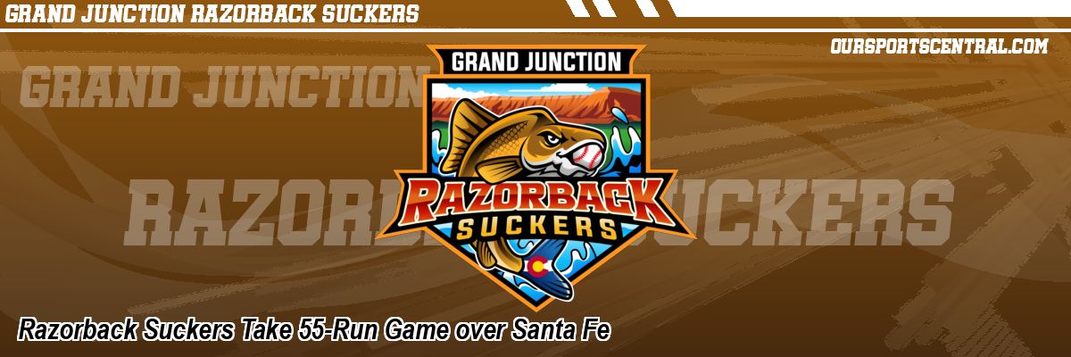 Razorback Suckers Take 55-Run Game over Santa Fe