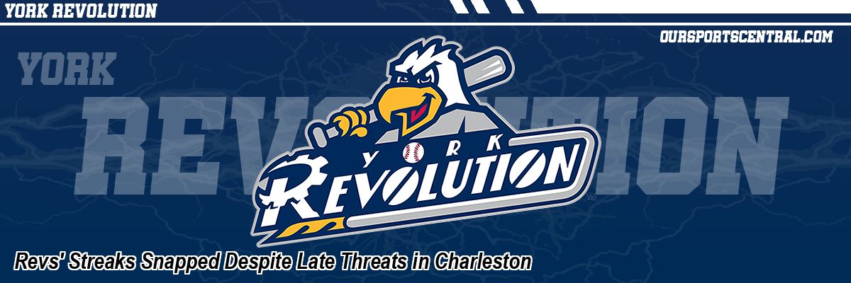 Revs' Streaks Snapped Despite Late Threats in Charleston