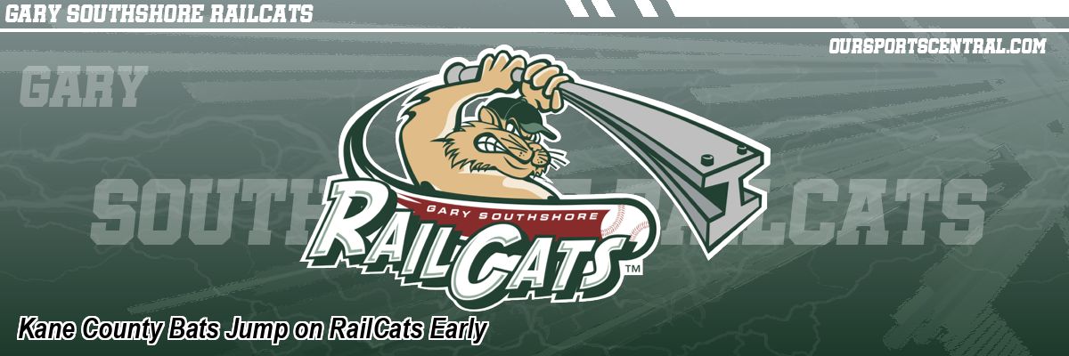 Kane County Bats Jump on RailCats Early