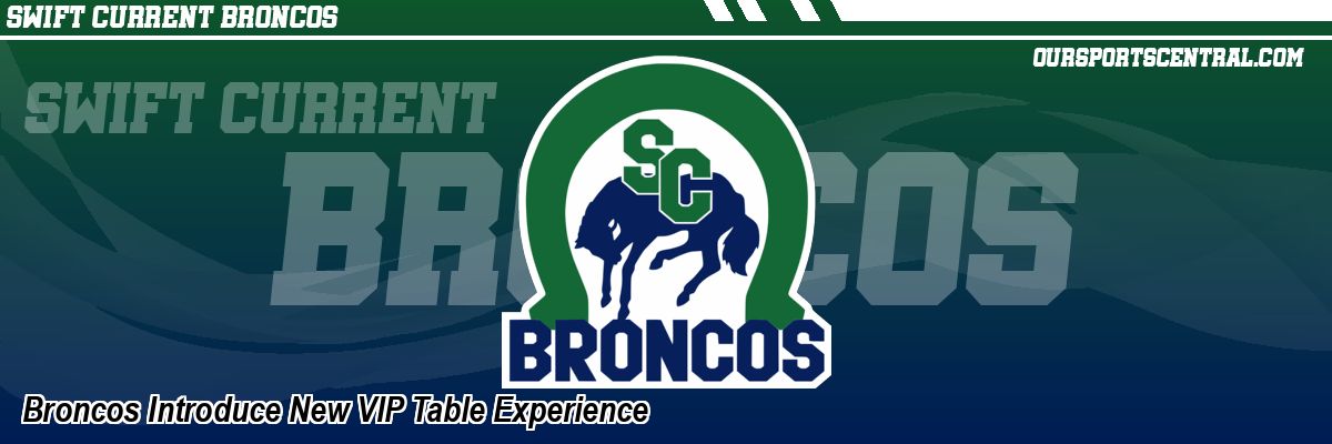 Broncos Introduce New VIP Table Experience