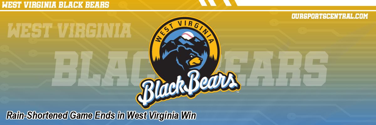 Rain-Shortened Game Ends in West Virginia Win