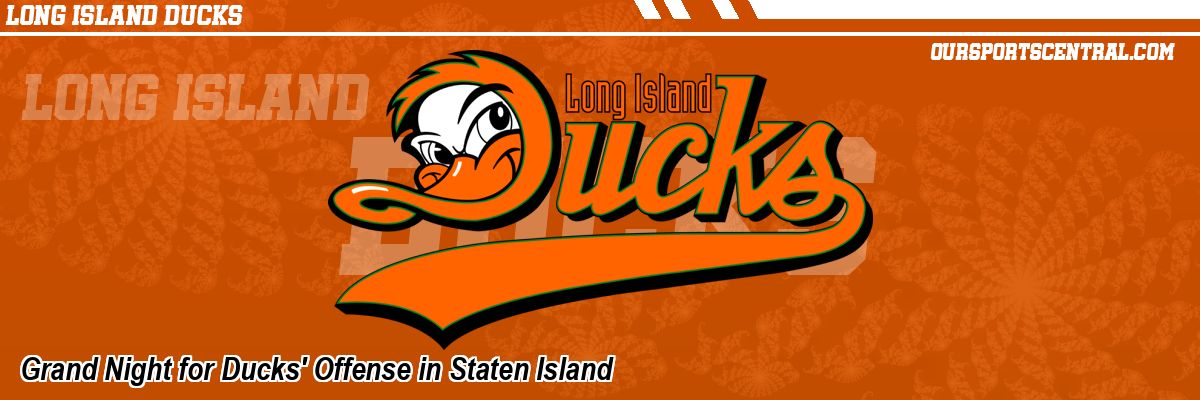 Grand Night for Ducks' Offense in Staten Island
