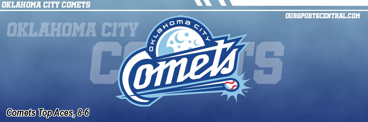 Comets Top Aces, 8-6