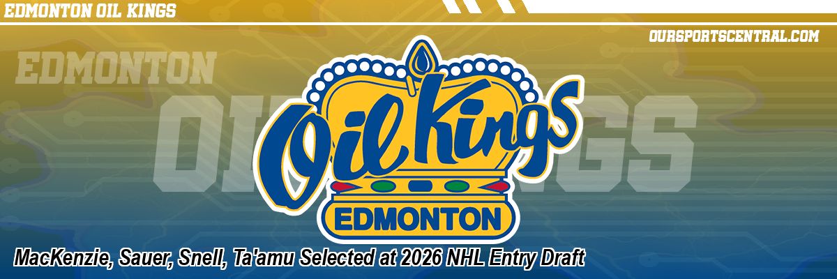 MacKenzie, Sauer, Snell, Ta'amu Selected at 2026 NHL Entry Draft